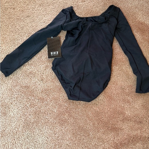 Bloch Black Dance Long Sleeve Leotard - Picture 3 of 3